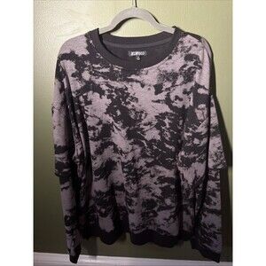 NWOT Elwood T-Shirt Sweatshirt Mens Medium Tie Dye Crew Oversized